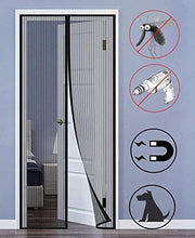 Load image into Gallery viewer, Hands Free Screen Door with Magnet Closure