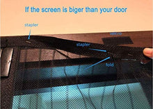 Load image into Gallery viewer, Hands Free Screen Door with Magnet Closure