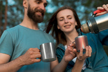 Load image into Gallery viewer, 14 oz Insulated Stainless Steel Tumbler Mug With Slider Sip Lid and Handle