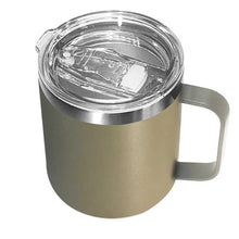 Load image into Gallery viewer, 14 oz Insulated Stainless Steel Tumbler Mug With Slider Sip Lid and Handle
