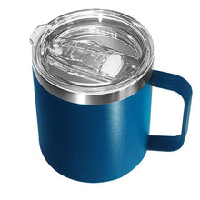 Load image into Gallery viewer, 14 oz Insulated Stainless Steel Tumbler Mug With Slider Sip Lid and Handle