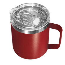 Load image into Gallery viewer, 14 oz Insulated Stainless Steel Tumbler Mug With Slider Sip Lid and Handle