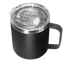 Load image into Gallery viewer, 14 oz Insulated Stainless Steel Tumbler Mug With Slider Sip Lid and Handle