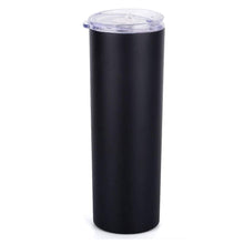 Load image into Gallery viewer, 20 oz Insulated Stainless Steel Skinny Tumbler Mug With Slider Lid