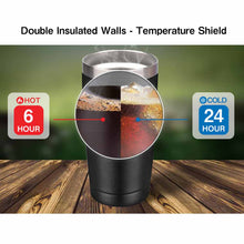 Load image into Gallery viewer, 20 oz Insulated Stainless Steel Tumbler With Slider Sip Lid