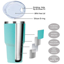 Load image into Gallery viewer, 30 oz Insulated Stainless Steel Tumbler With Sip Lid