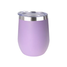 Load image into Gallery viewer, 12 oz Wine Tumbler Mug With Sip Lid