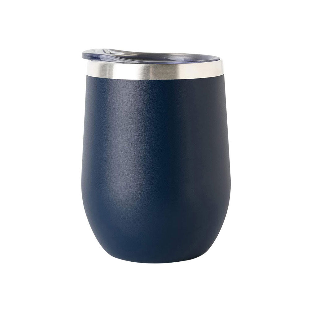 12oz Wine Tumbler With Lid - Pearl Blue