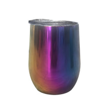 Load image into Gallery viewer, 12 oz Wine Tumbler Mug With Sip Lid