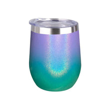 Load image into Gallery viewer, 12 oz Wine Tumbler Mug With Sip Lid