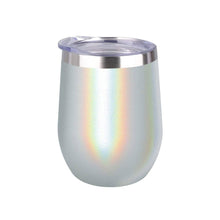 Load image into Gallery viewer, 12 oz Wine Tumbler Mug With Sip Lid