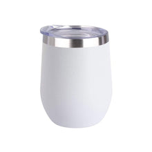 Load image into Gallery viewer, 12 oz Wine Tumbler Mug With Sip Lid