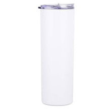 Load image into Gallery viewer, 20 oz Insulated Stainless Steel Skinny Tumbler Mug With Slider Lid
