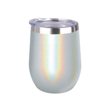 Load image into Gallery viewer, 12 oz Wine Tumbler Mug With Sip Lid
